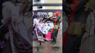 Raiden Shogun has enough of these Deadpool cosplayers #genshin #genshinimpact #anime