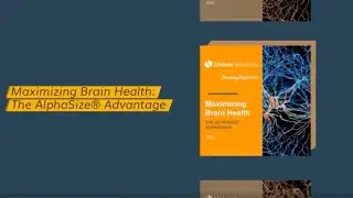 Inside the Science of AlphaSize&reg; Alpha-GPC: A Neuroscientist & Industry Experts Weigh In.