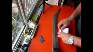 Sword maintenance - my Spartacus swords - part 2