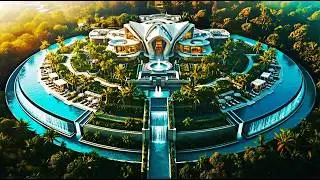 Inside a $1B Private Island Mega Mansion | Billionaire Lifestyle