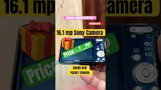SUBSCRIBE N GET MORE DISCOUNT N GIFTS 🎁 💥 #radhacameragallery #delhi #sony #pocketcamera #ytshorts