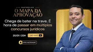 O Mapa da Aprovação - Como formar uma base sólida para passar em múltiplos concursos jurídicos
