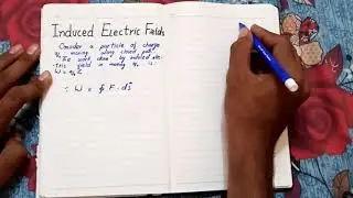 Induced Electric Fields, Equation derivation by using Faraday's Law and Electro motive Force