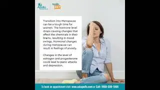Can Menopause cause anxiety, Depression or Panic Attacks? | Apollo Hospitals