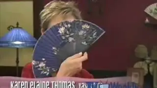 Iris Folded Fan Card
