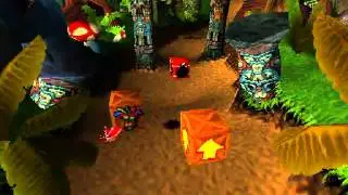 Crash Bandicoot (JP) (PS) Gameplay Part 1