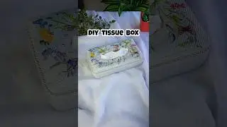 Is DIY ne 500 Rs Bacha Lie #diy #craft #art #tissuebox #painting