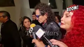 Alex Lora as&iacute; reacciona al preguntarle por la nueva novia de su hija Celia y su pleito con El Tri
