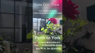Historic York, WA: Australia's Oldest Inland Town #YorkWA #TravelAustralia #AvonValley #ExploreYork