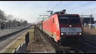 Top, best trainspot of the day 9.3.2025 at Blerick the Netherlands 🇳🇱! Mixed Freight Train DBC☀️👍👍👍🚂