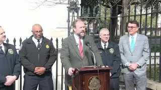 RAW VIDEO: Charleston mayor talks winter weather preps