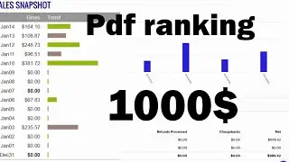 How i Made $1000 With PDF Ranking Method | Clickbank Affiliate Marketing