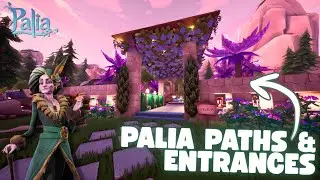 Palia Plot Tours: Whimsical, Cozy & Fancy Paths and Entrances #palia