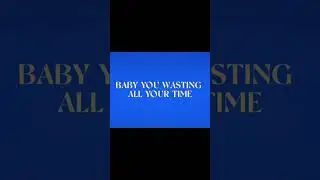 don't click the audio                   first time typography