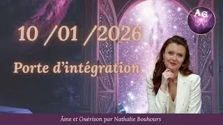 10/01/2026 – Porte de Conscience & Tarot | Roue de Fortune & Bateleur | Intégrer le nouveau cycle