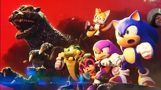 Коллаборация Соника и Годзиллы в Sonic Rumble выглядит потрясающе! Реакция Year1blinks