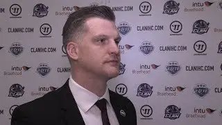 Zack Fitzgerald following loss to Manchester Storm