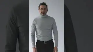 g.KELSO - Glenmuir Men's Roll Neck Performance Golf Shirt