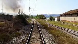 Travel Trains Bulgaria - Kulata to Dupnitsa - Black Sea Express 2014, Pt 1