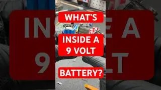 5 Brands of 9V Batteries Cut Open to See Inside - They are all different! 😬