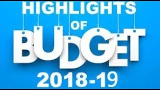 Union Budget 2018 : Arun jaitley  #Highlights (learn budget in less than 1 minute)