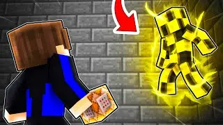 ich TREFFE auf den GELBEN ADMIN und ER SPRICHT mit MIR... (MINECRAFT NACHBARSCHAFT)
