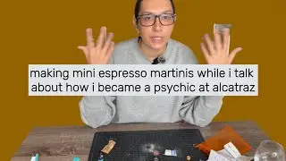 Unlocking psychic abilities at Alcatraz & making mini espresso martinis