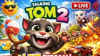 My talking tom Live now 😱😱😱🙏🙏🙏