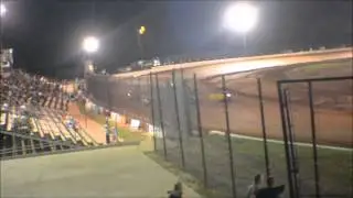 12 year old jordan fowler golden isles speedway heat race 6-13-15