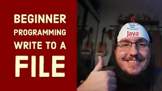 Beginner Java - Writing to a File in 15 Minutes!