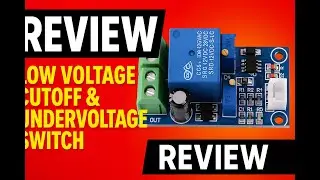 Review - Low Voltage Cutoff, Undervoltage Switch Solar Disconnect Switch Voltage Protecto