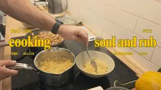 Chill Real-Time Cooking | Caramelized Tofu, Bulgur & Soul RnB Music