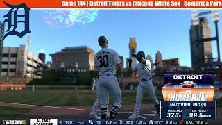 MLB The Show 25 | Detroit Tigers vs Chicago White Sox | Game 144