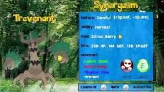 Synergasm's Pokemon X/Y Trevenant Moveset