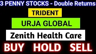 3 Best #Penny Stocks 2020 l #TRIDENT SHARE TARGET #URJAGLOBAL SHARE ZENITH HEALTH CARE SHARE SMKC