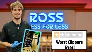 Парикмахер нашел самые дешевые машинки для стрижки в магазине Ross!