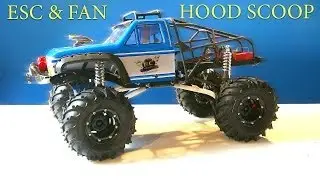 RC ADVENTURES - ALTERED BEAST 4X4 - Rebuild BV7 - FUNCTiONAL HOOD SCOOP & Flares