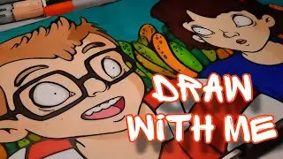 Draw with me &bull; Studio Ghibli fanart | Рисуй со мной &bull; Студия Гибли фанарт | Speedpaint