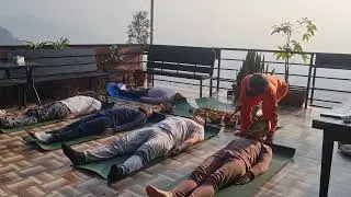 Sound healing session Himalayan sound meditation point the world best the world first