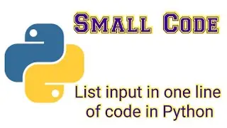 List input in single line of code in Python