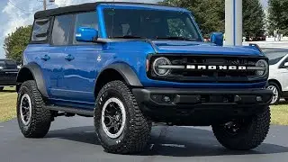 🔥 NEW 2021 Ford Bronco Outer Banks with Sasquatch Package Velocity Blue | Wynn Odom Ford