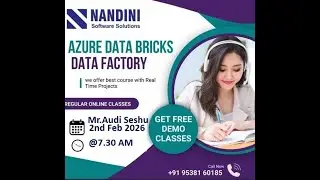 AzureDataFactory | Databricks | Для начинающих и продвинутых | Онлайн-обучение в режиме реального...