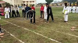 Sports Day - Fire Ring Jump