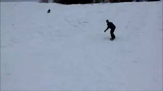 Snowskateboarding - Castlegar, BC