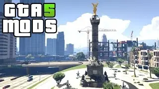 GTA 5 PC MODS - Angel of Independence Monument (BETA)