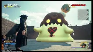 KINGDOM HEARTS Ⅲ - Find Giant Flan (Watermelon) in Port Royal - Pirates of the Caribbean