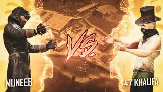 Muneeb Gaming Vs 47 Khalifa - M24 1v1 Instense Fight