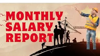 Worker Monthly Payment Report | Excel-এ বেতন রিপোর্ট তৈরি করুন সহজে | NSDA | BMET | Computer_Level_3