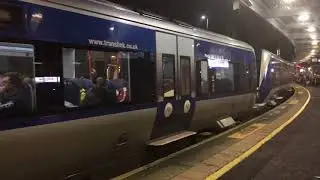 Trains at Belfast Central and Great Victoria Street (9/12/17)