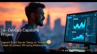 14  DevOps Capstone Project Vagrant Build Server Setup on VirtualBox  Create &Connect VM Mobaxterm